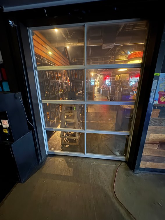 Bar145- Garage Door, Tracks, Springs