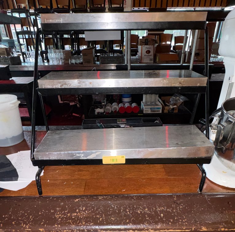 Bar145- 3-Tier Cooling Plate Display Stand