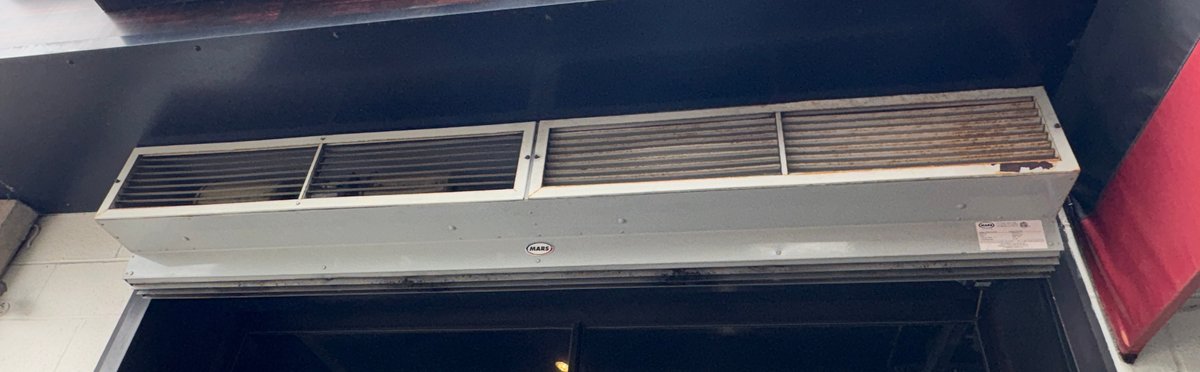 Bar145- Mars Commercial Air Curtain