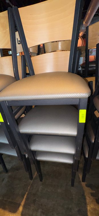 Bar145- (4) Metal Frame Chairs