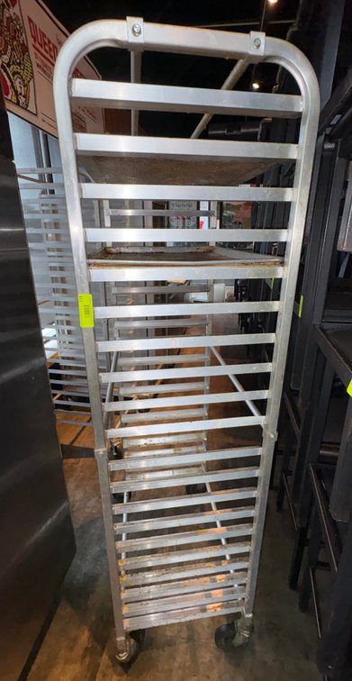 Bar145- Aluminum Rolling Sheet Pan Rack
