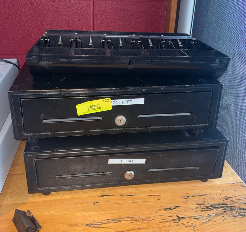 Bar145- (2) Cash Drawers