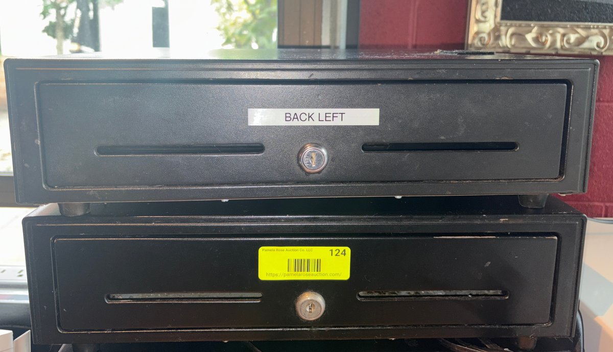 Bar145- (2) Cash Drawers