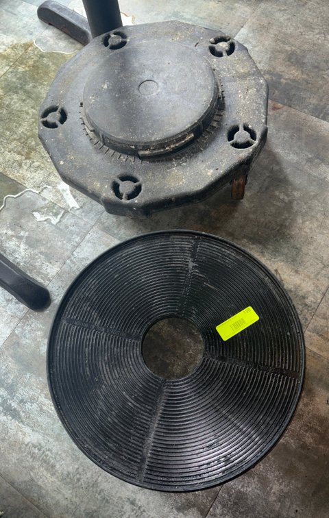 Bar145- (2) Trash Can Wheel Bases