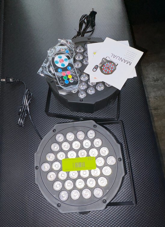 Bar145- (2) LED Par Stage Lights