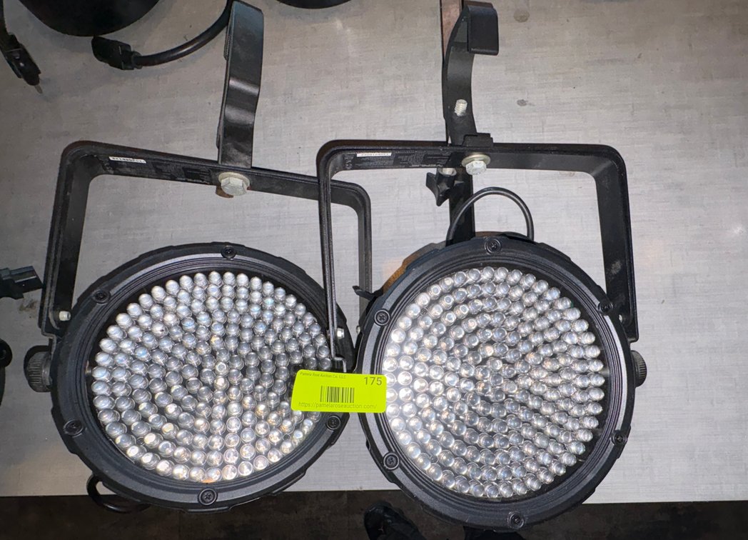 Bar145- (2) Venue LED PAR Stage Lights
