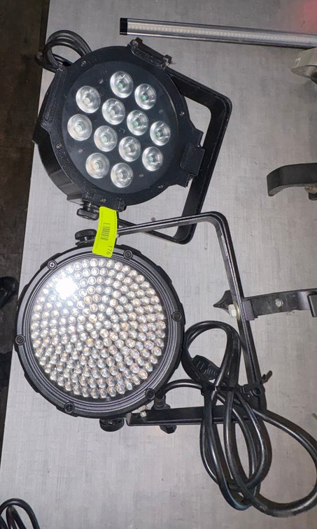 Bar145- (2) LED Stage Lights
