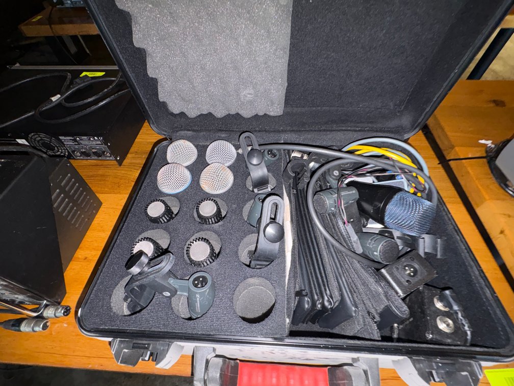 Bar145- Drum Microphone Set with Hard Case