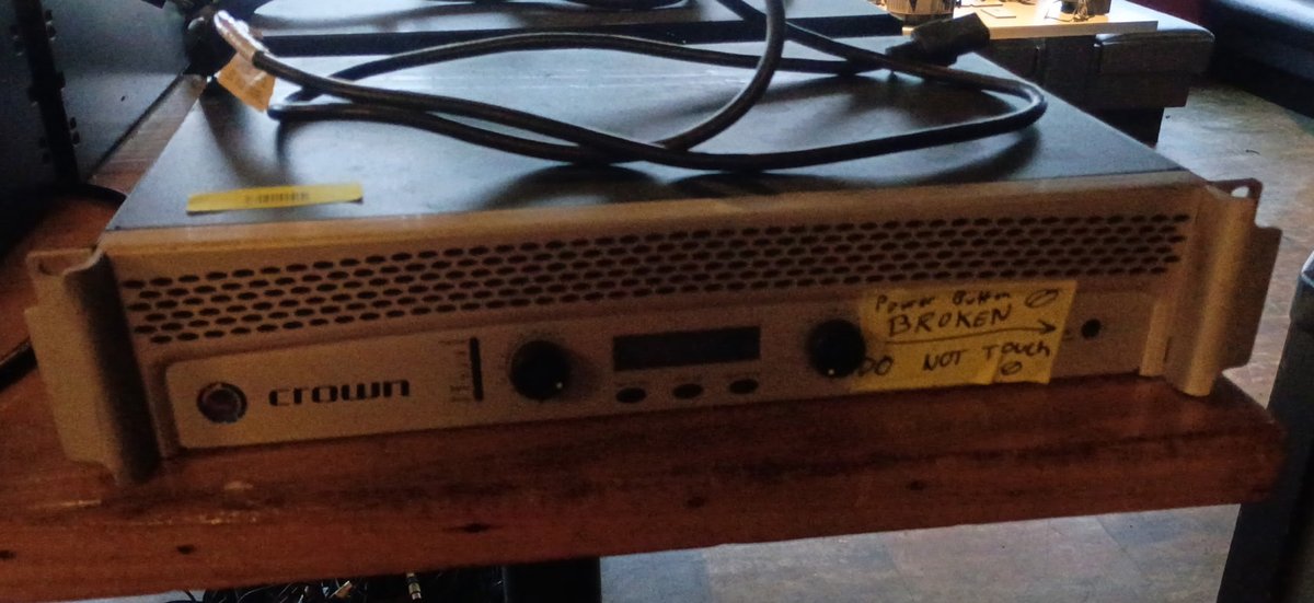 Bar145- Crown Rackmount Power Amplifier XTi