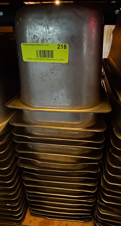 Bar145- Stainless Steel Pans