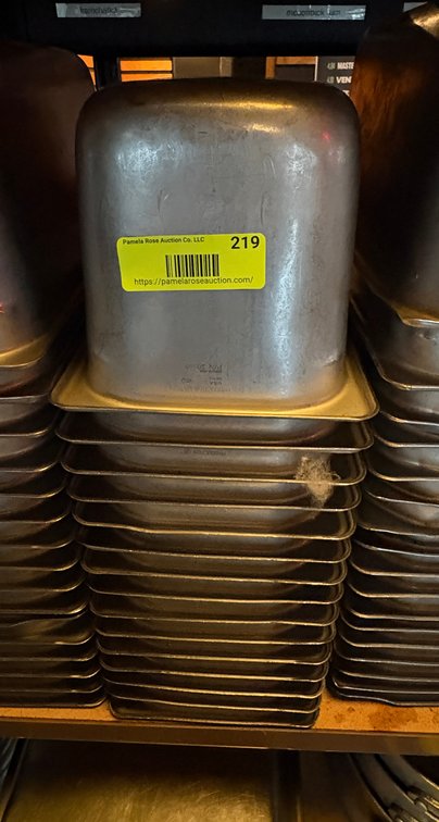 Bar145- Stainless Steel Pans