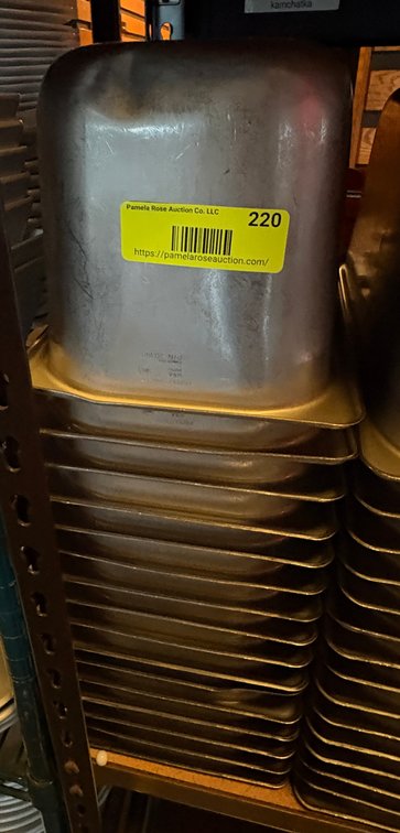 Bar145- Stainless Steel Pans