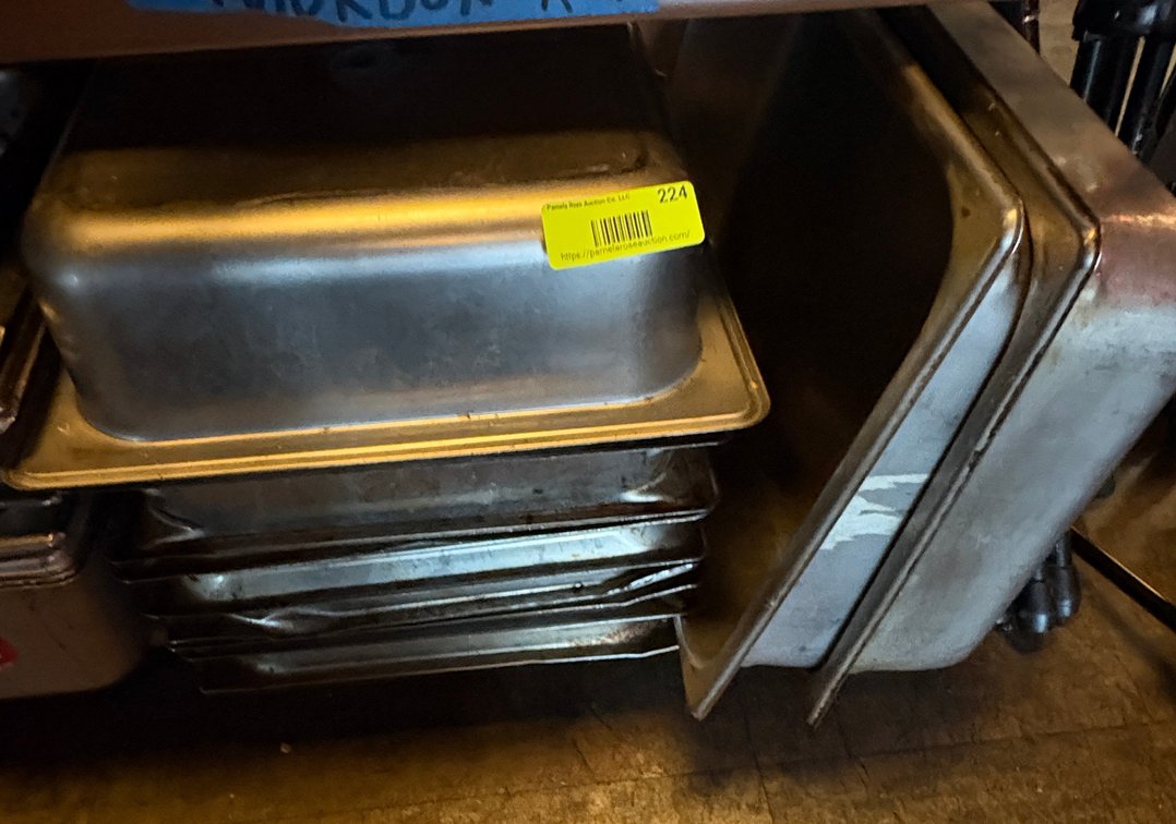 Bar145- Stainless Steel Pans