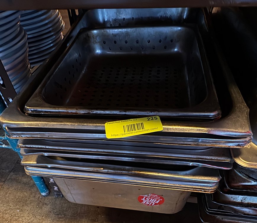 Bar145- Stainless Steel Pans