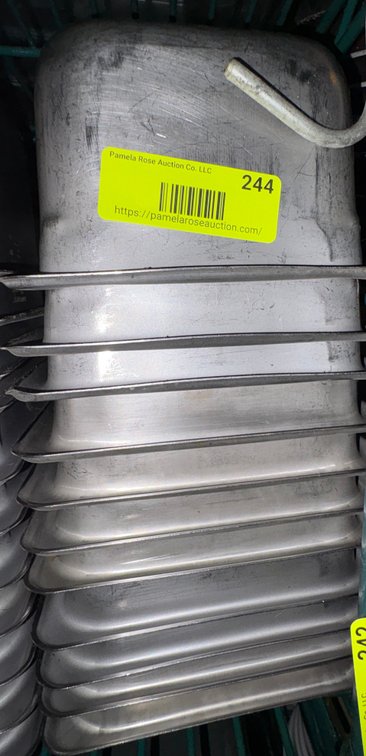 Bar145- Stainless Steel Pans