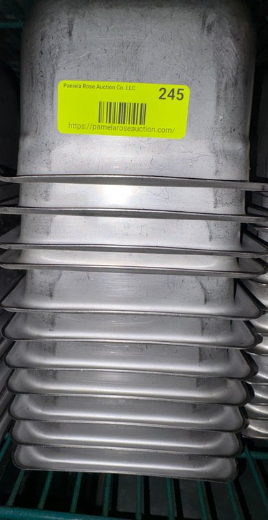 Bar145- Stainless Steel Pans