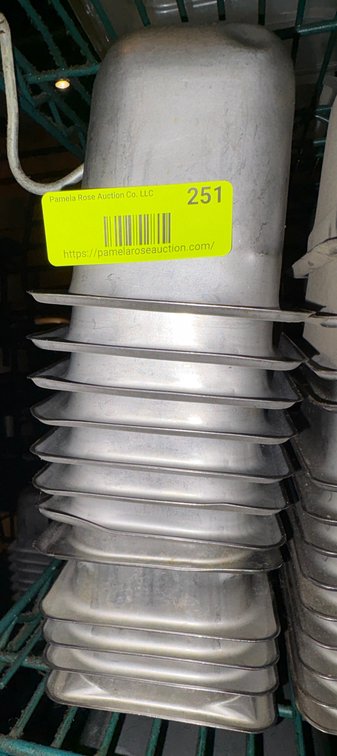 Bar145- Stainless Steel Pans