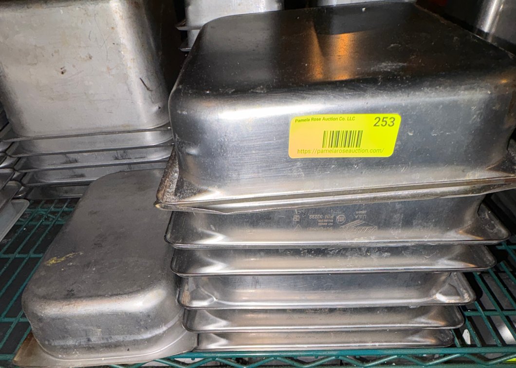 Bar145- Stainless Steel Pans