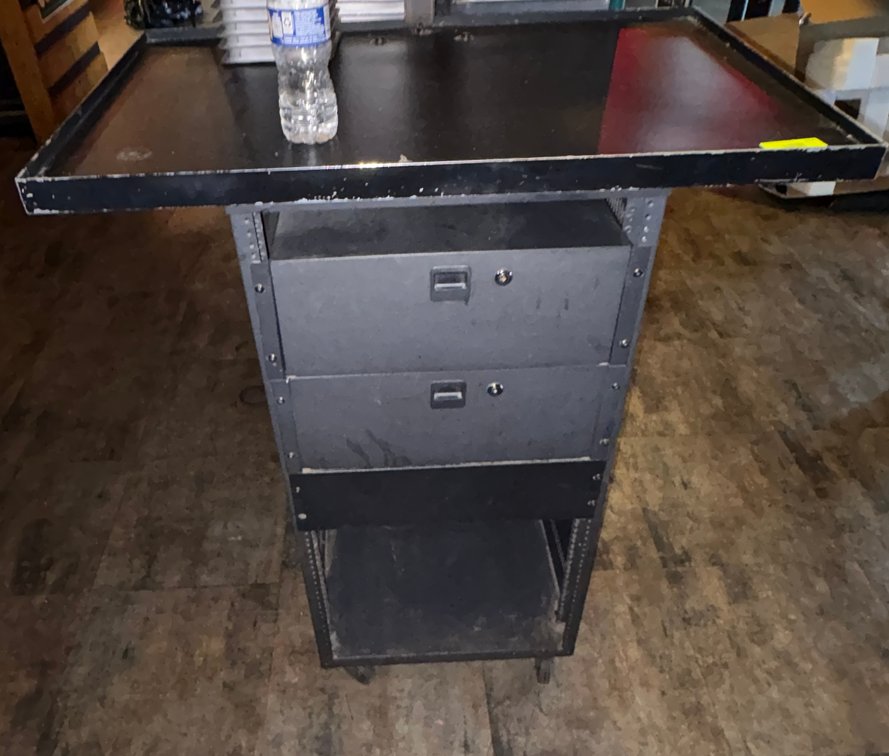 Bar145- Rolling Equipment Cart