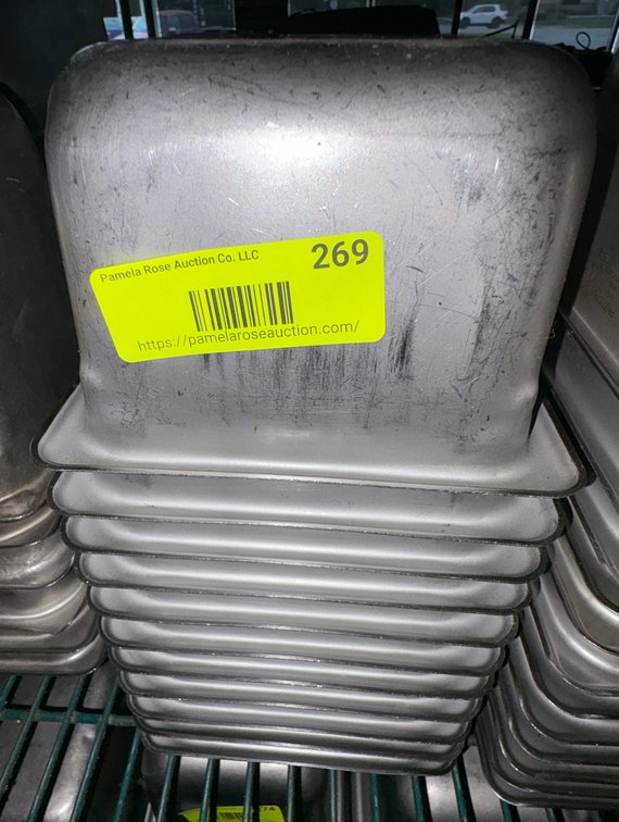 Bar145- Stainless Steel Pans