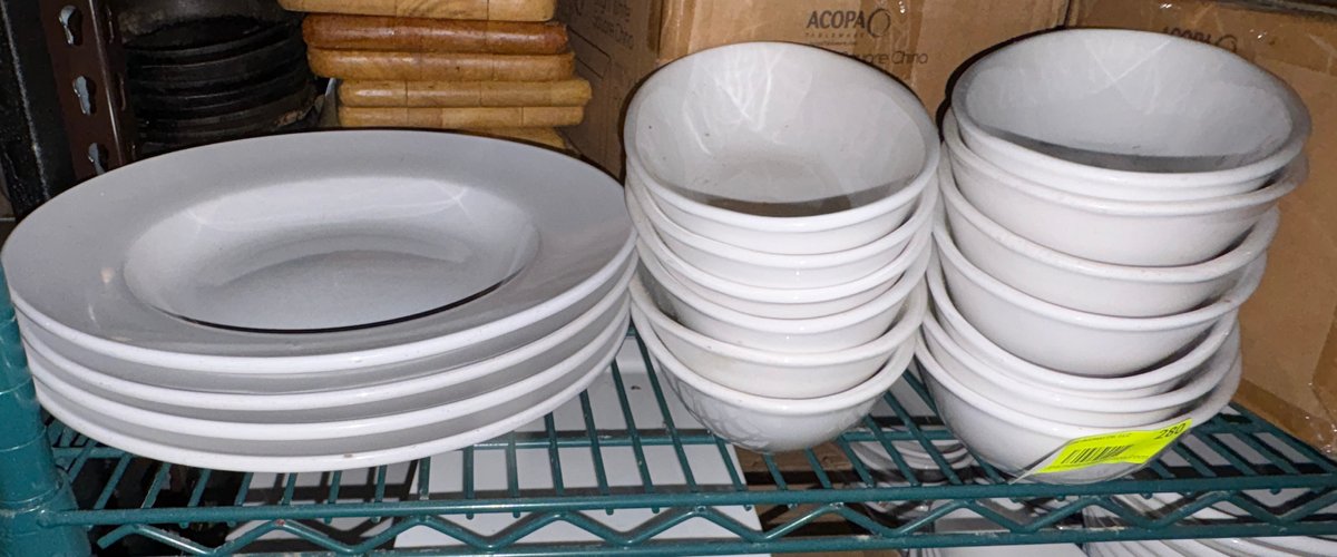 Bar145- Assorted Ceramic Dinnerware