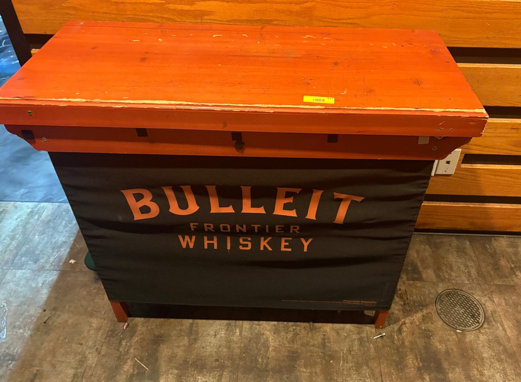 Bar145- Bulleit Frontier Whiskey Stand