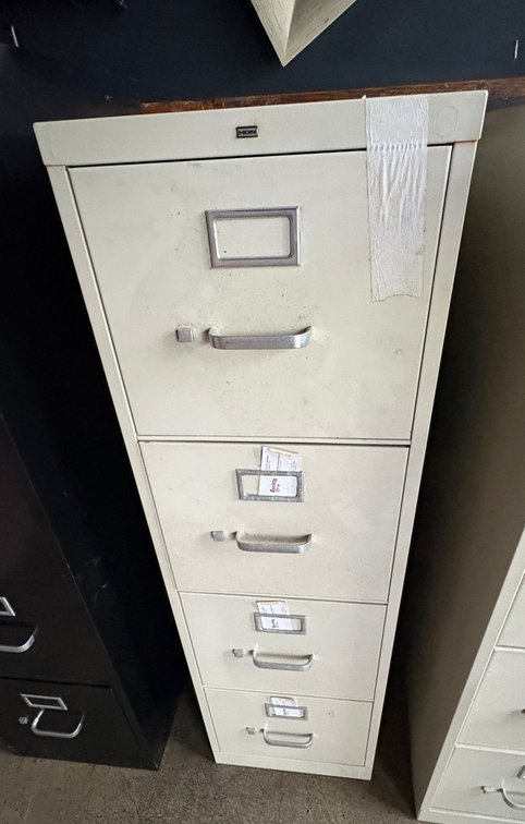 Bar145- Vertical Metal File Cabinet
