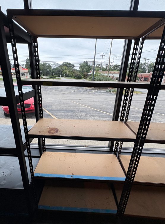 Bar145- Metal Shelving Unit