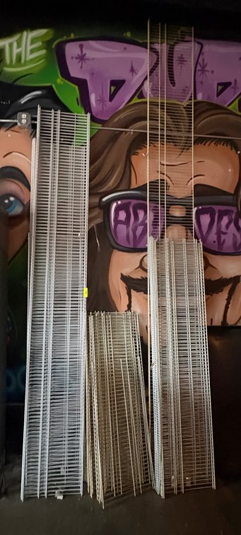 Bar145- Coated Wire Shelving Panels