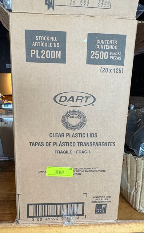 Bar145- Plastic Portion Cups and Lids