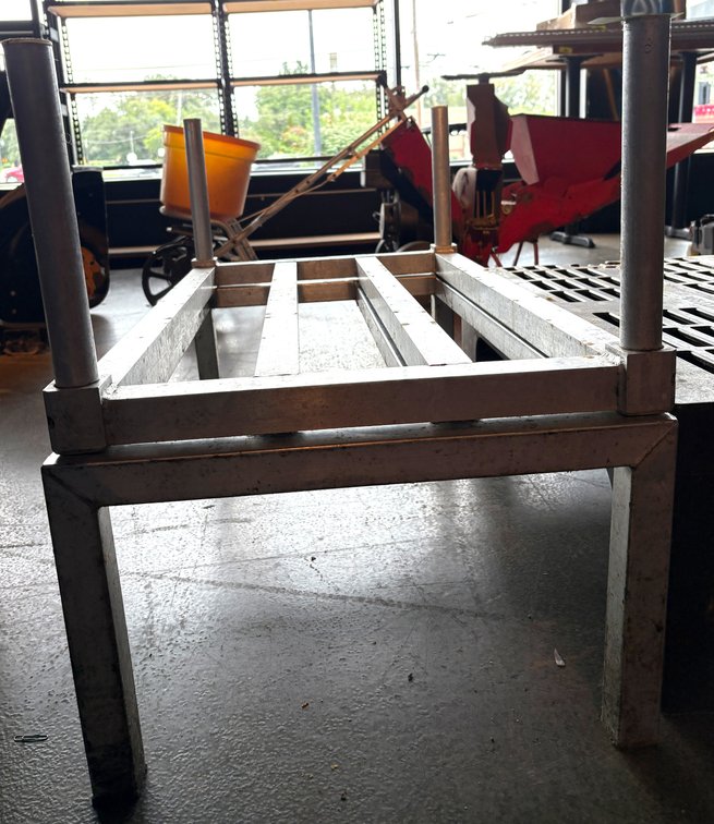 Bar145- (2) Metal Rack Stand