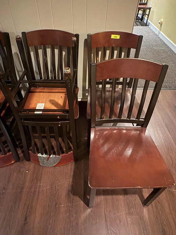 EL- (4) Wood Chairs