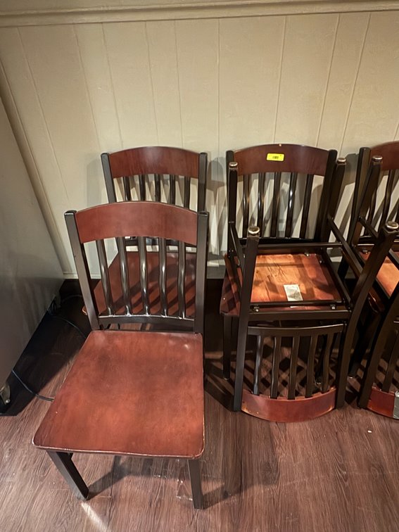 EL- (4) Wood Chairs