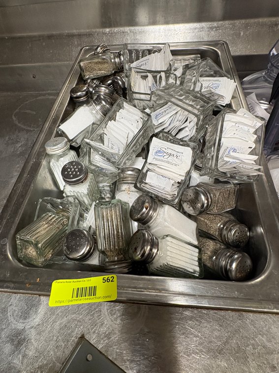 EL- Salt, Pepper Shakers, Sugar