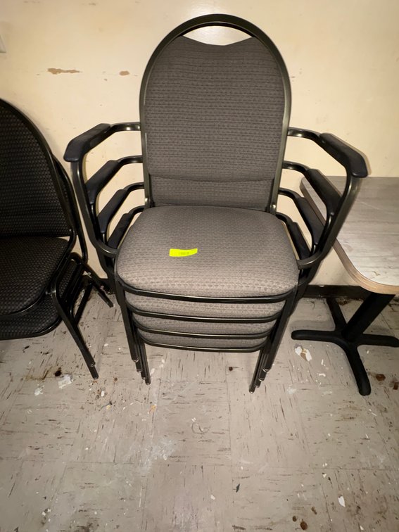 EL- (4) Metal Chairs