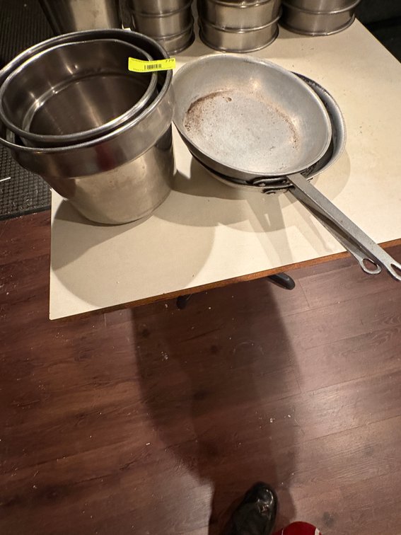 EL- Stainless Steel Containers & Frying Pans