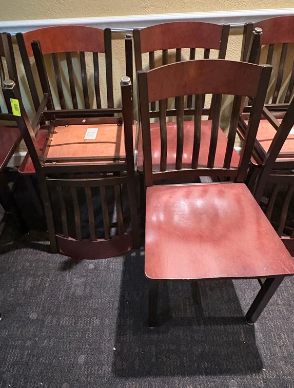 EL- (4) Wood Chairs