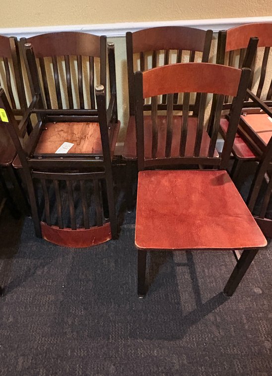 EL- (4) Wood Chairs