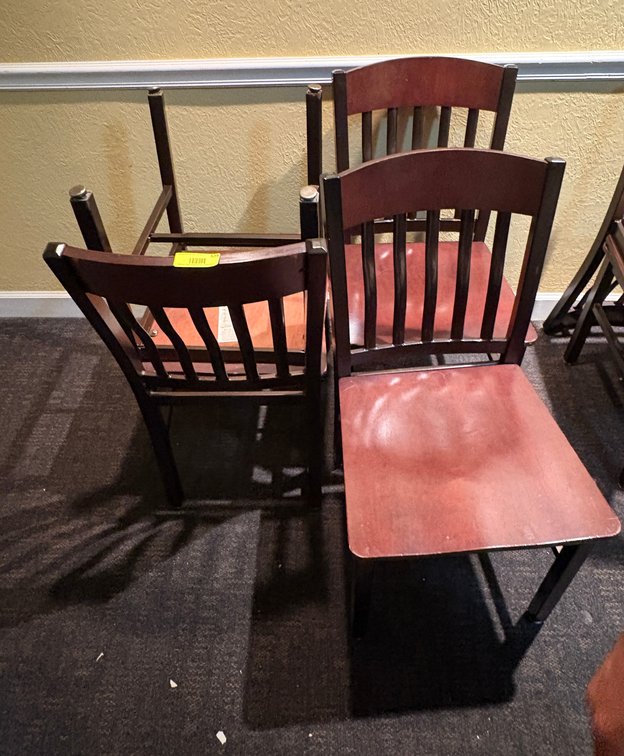 EL- (4) Wood Chairs