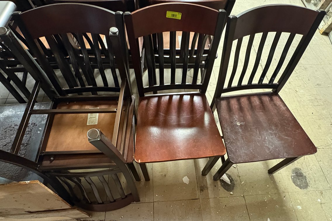 EL- (4) Wood Chairs