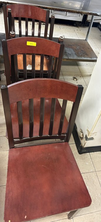 EL- (4) Wood Chairs