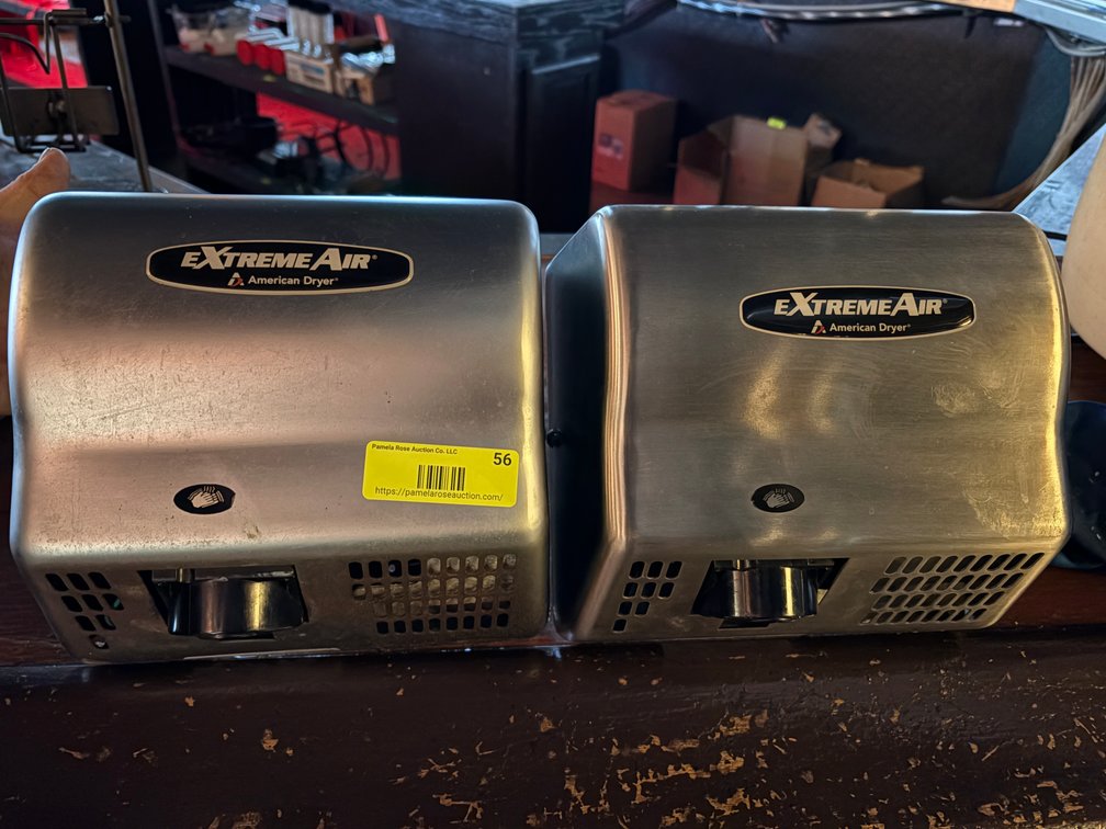 Bar145- (2) American Dryer Hand Dryers