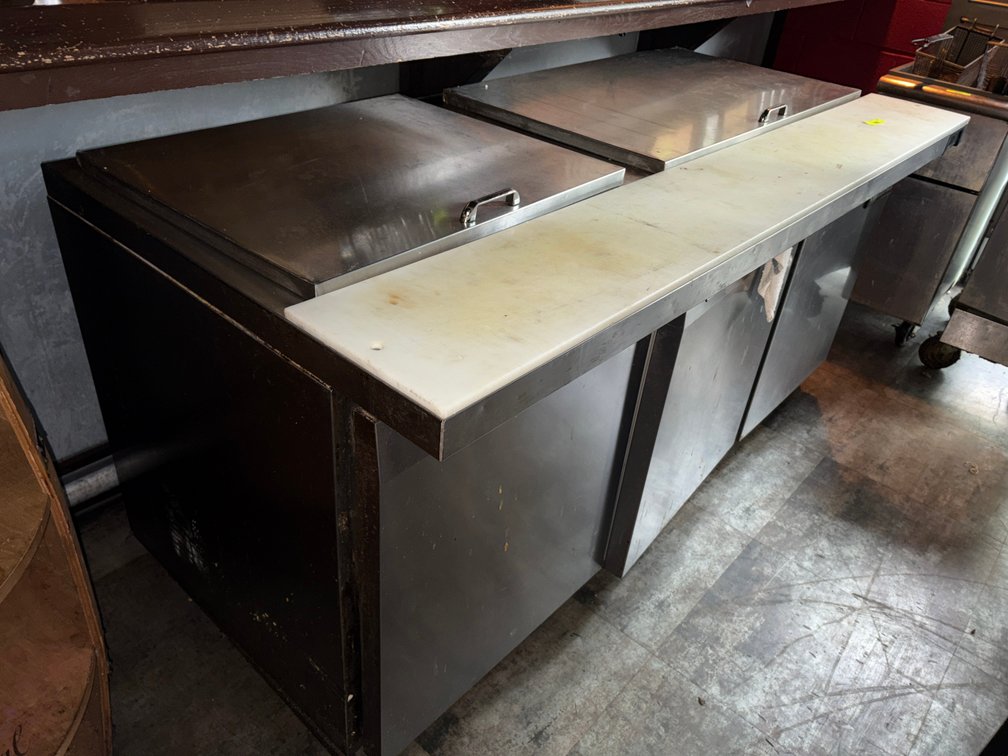 Bar145- Continental Refrigerated Prep Table