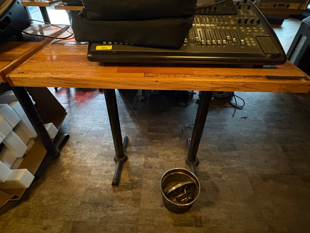 Bar145- Wood Table