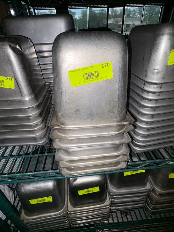 Bar145- Stainless Steel Pans