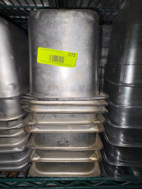Bar145- Stainless Steel Pans