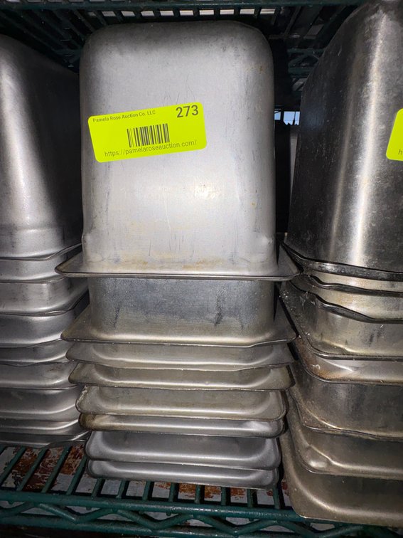 Bar145- Stainless Steel Pans