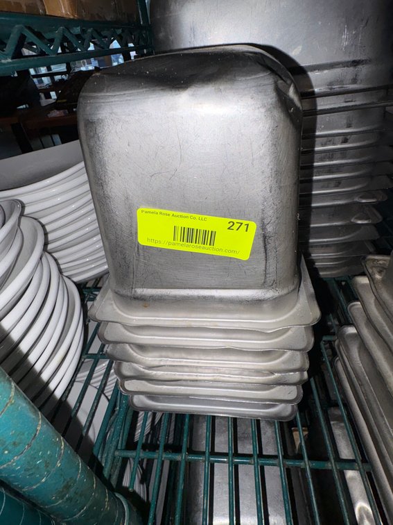 Bar145- Stainless Steel Pans