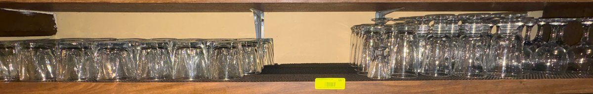 EL- Middle Shelf Glassware