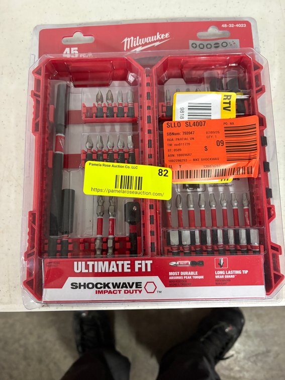 Milwaukee 45-Piece Driver Bit Set